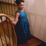 Jeune femme noire de 25 ans