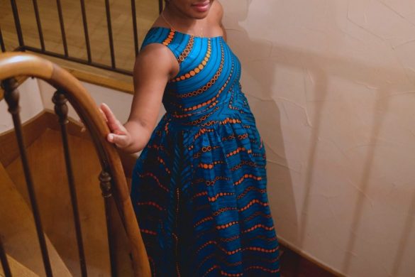 Jeune femme noire de 25 ans